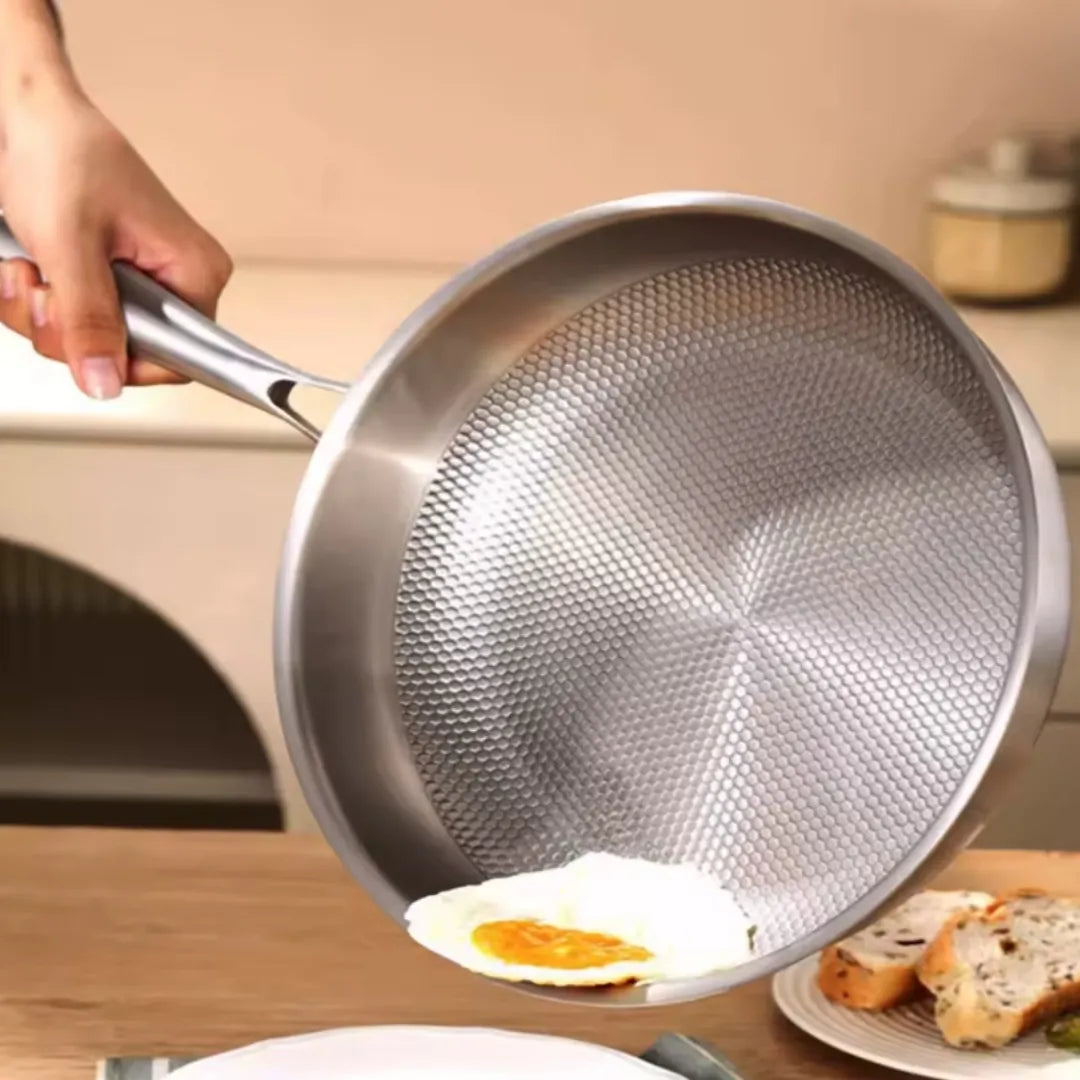 Stainless Steel Frying Pan - Image 4